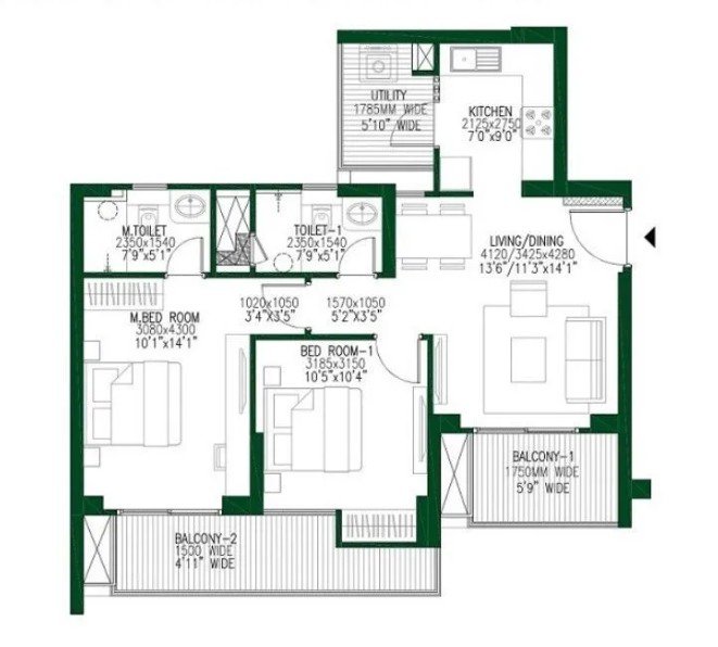 4 BHK